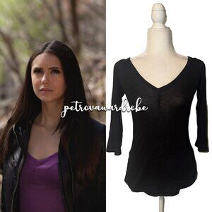 BCBGeneration Ruched Top ASO Elena Gilbert